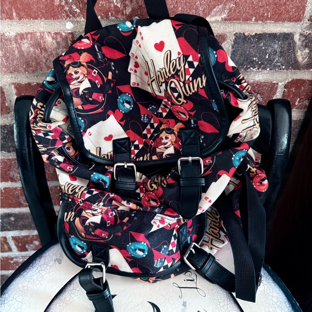 Harley Quinn Themed Backpack by DC Comics